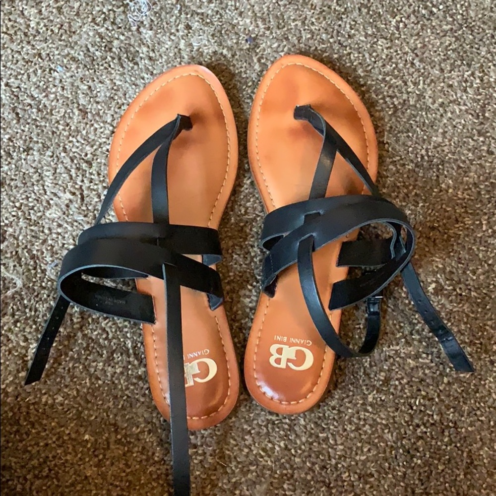 Gianni Bini Black Sandals
